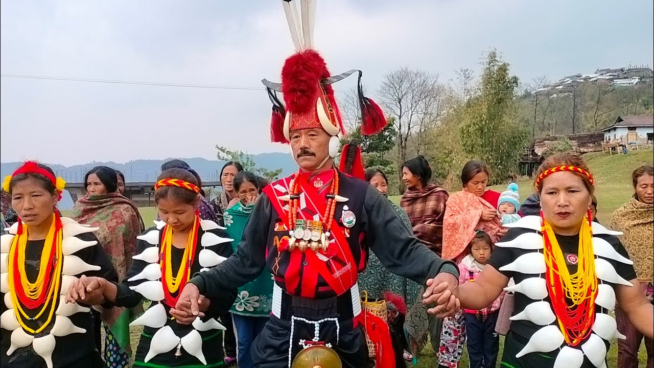 Culture troupe Folk Song presented by KNSK Monyakshu Town HQ