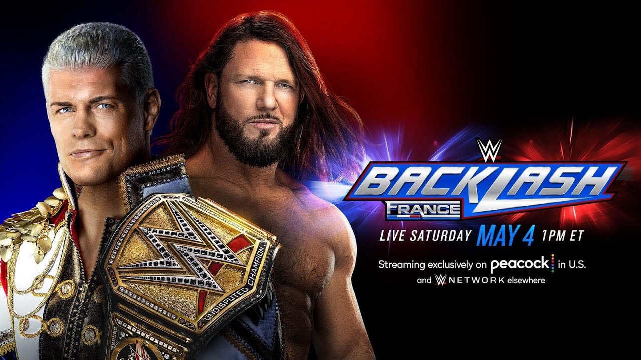 AJ Styles vs Cody Rhodes  BACKLASH