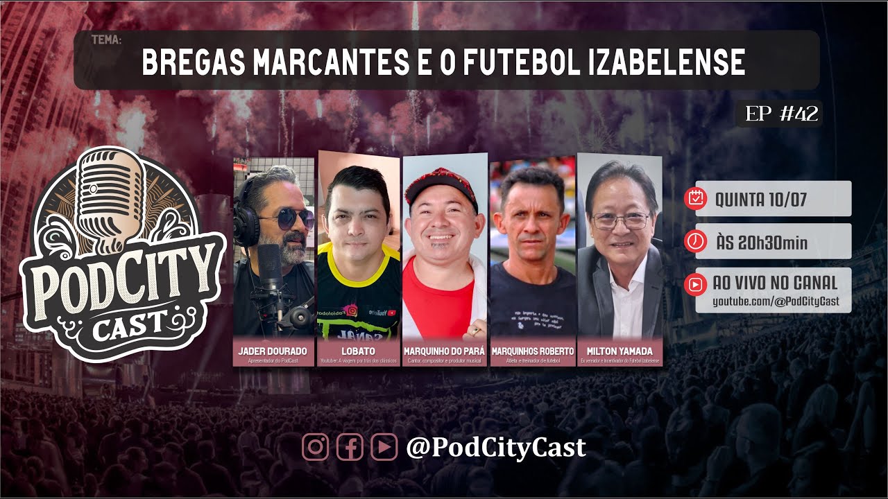 🎙️ EP #42 – Bregas Marcantes e o Futebol Izabelense