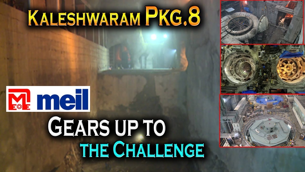 Kaleswaram Pkg 8, Project Manager explains work progress & Completion Target | MEIL