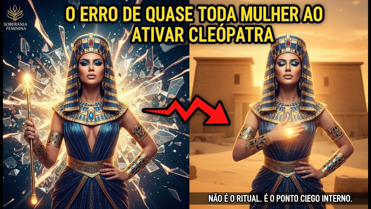O ERRO que quase toda mulher comete ao ativar o arquétipo da Cleópatra