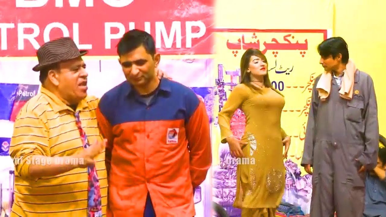 Vicky Kodu and Amjad Rana | Zulfi | New Pakistani Punjabi Stage Drama 2021 | Comedy Clip 2021