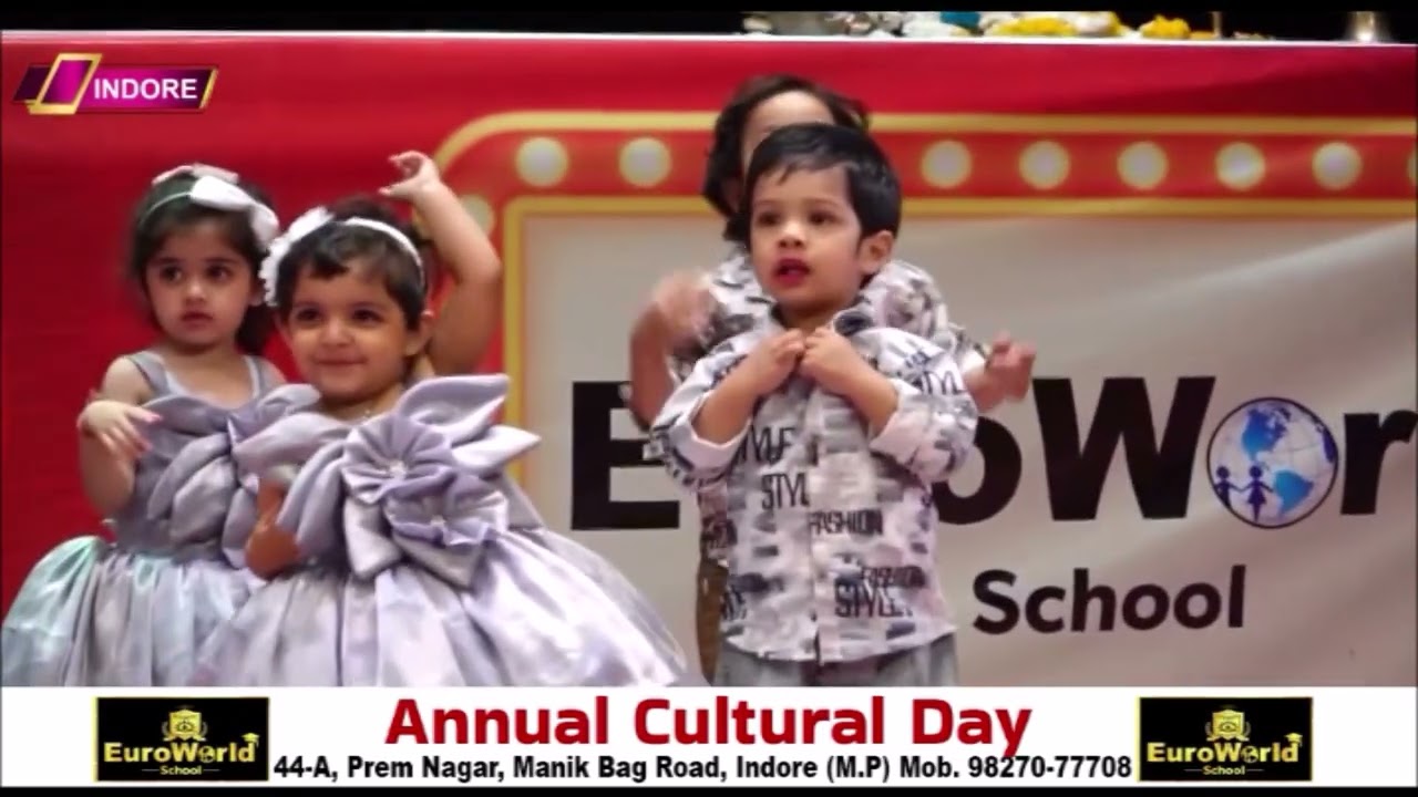 EUROWORLD SCHOOL PRESENT 16TH ANNUAL FUNCTION THEME - GOONJ PERFORMANCE - PLAY GROUP LILY