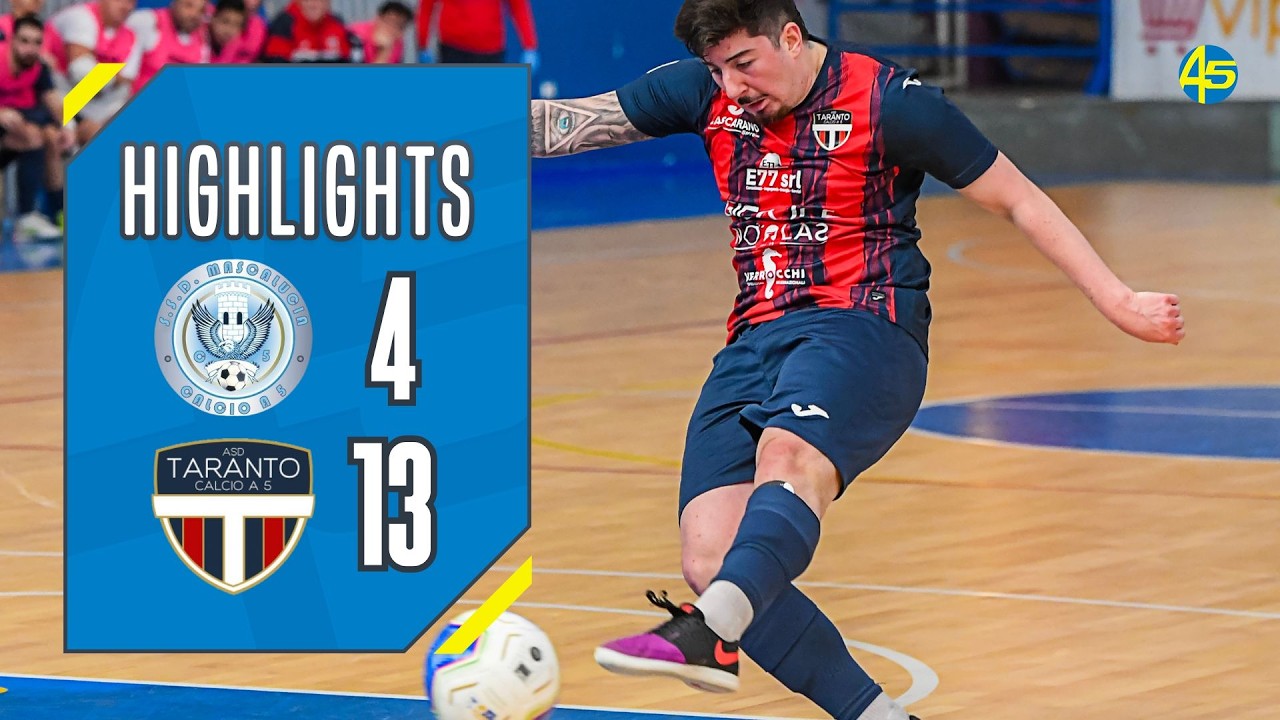 Mascalucia-Taranto 4-13 | HIGHLIGHTS | Serie A2 Elite 2025-26