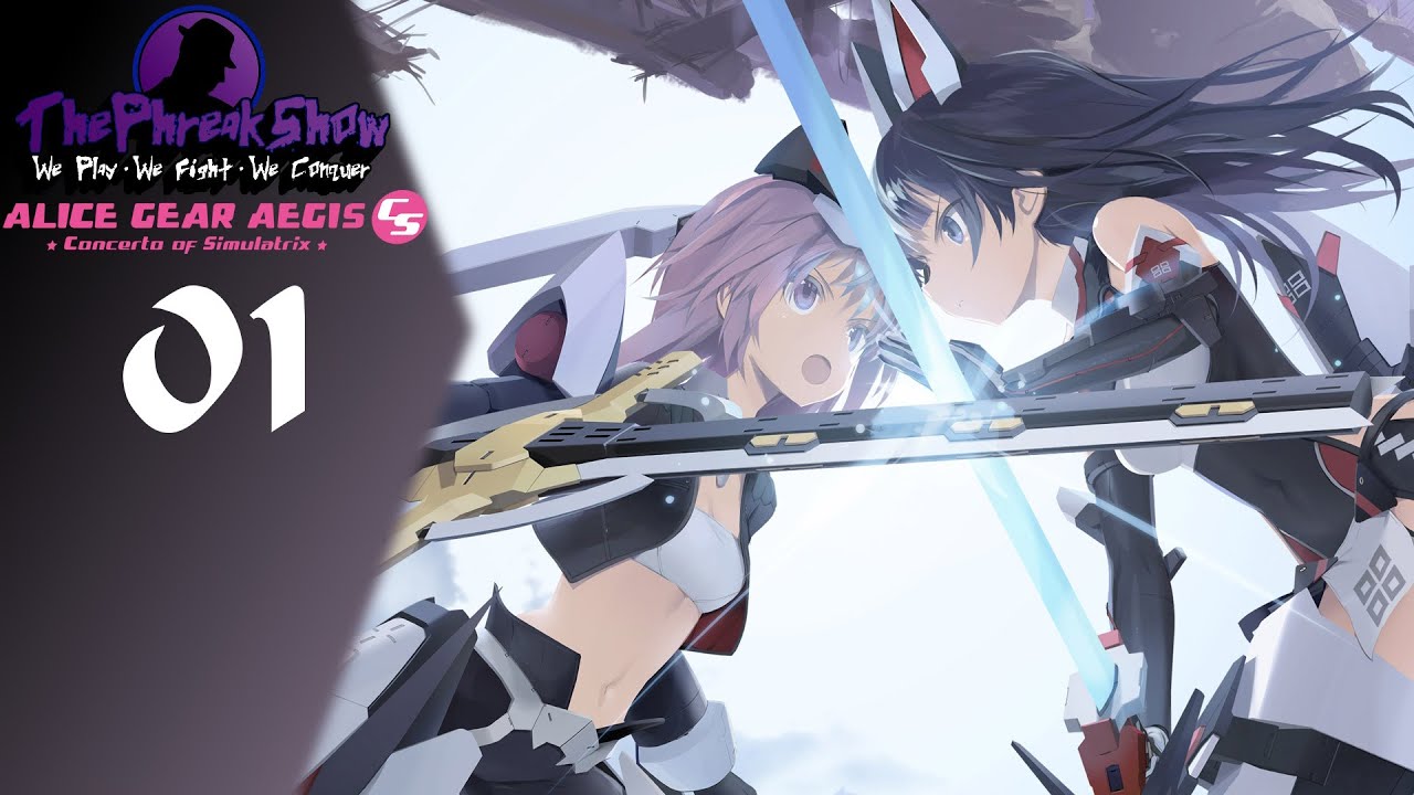 Let's Play Alice Gear Aegis CS Concerto Of Simulatrix - (PS5) - Part 1 - Mecha Girl Actress Battles!