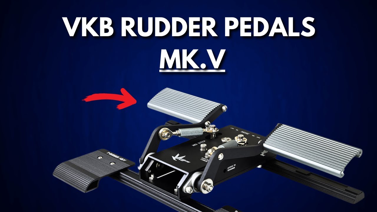 VKB Rudder Pedals MK.V — первое впечатление