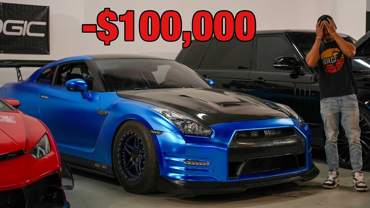 Мой Nissan GTR мощностью 2000 л. с. уже сломался...