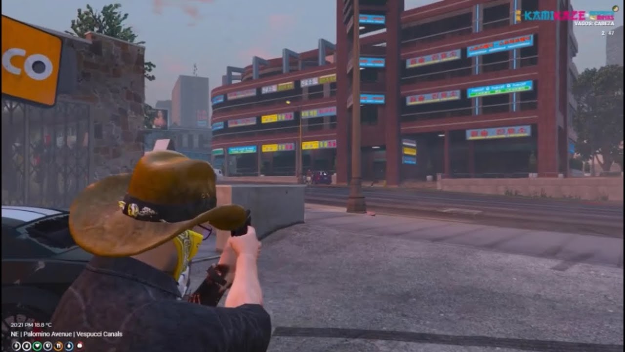 CONFUSAO ENTRE BALLAS E VAGOS [KAMIKAZE 2.0] GTA RP