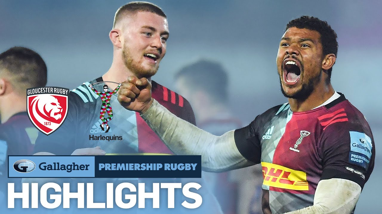 Gloucester v Harlequins - HIGHLIGHTS | Bonus Point Win With 14 Men! | Gallagher Premiership 2020/21