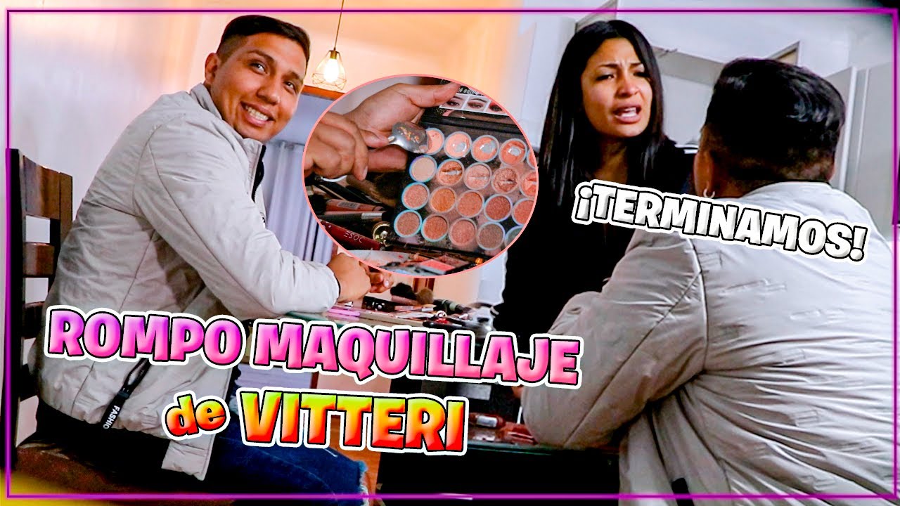 MI NOVIO DESTRUYÓ MI MAQUILLAJE 💥😡 | LA PE0R BROMA | Pinky show Ft Vitteri Ponce