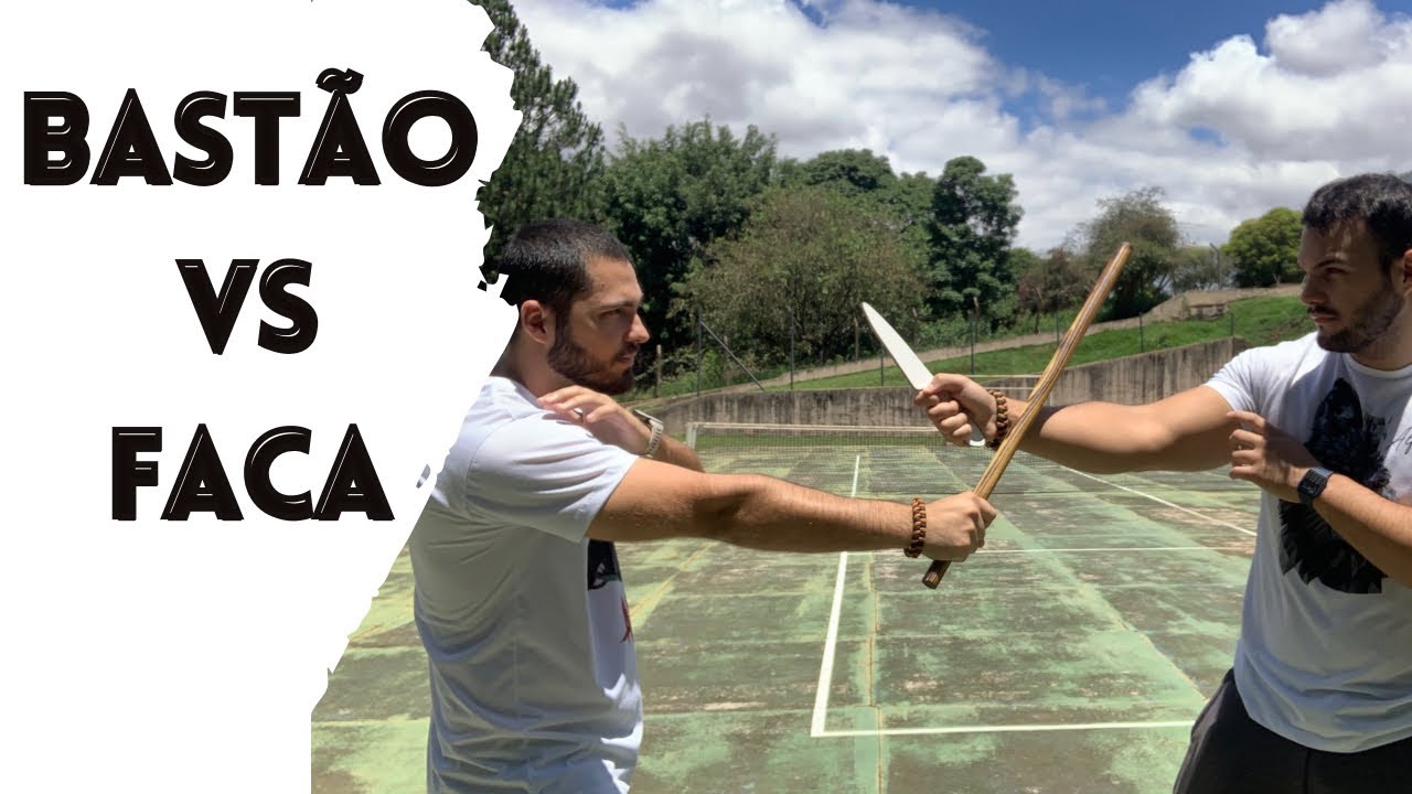 Bastão VS Faca - Qual Arma tem Vantagem ?