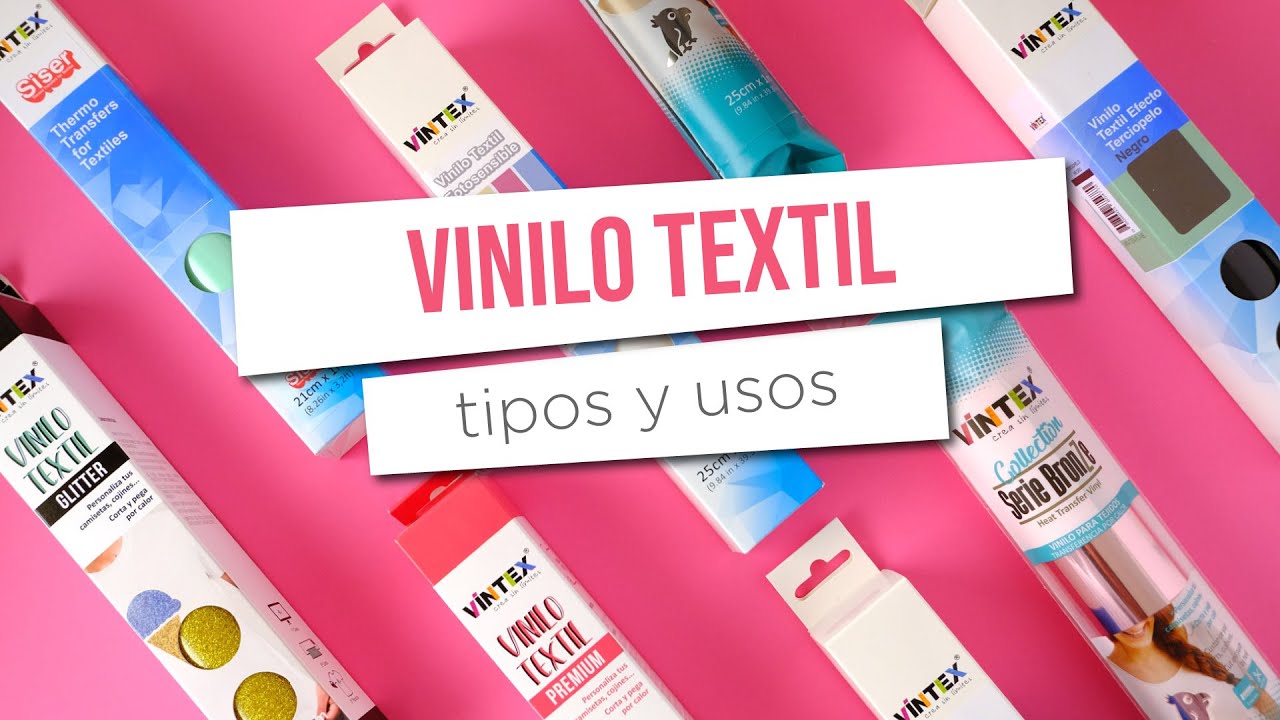 Vinilo textil - tipos y usos
