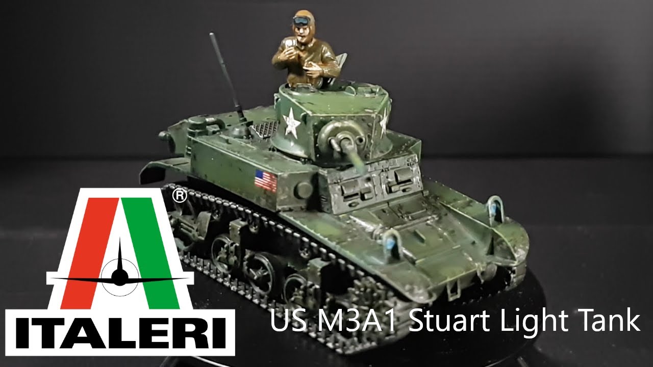 M3A1 Stuart by Italeri/Warlord, ED-SKaR makes, Part 2: Painting