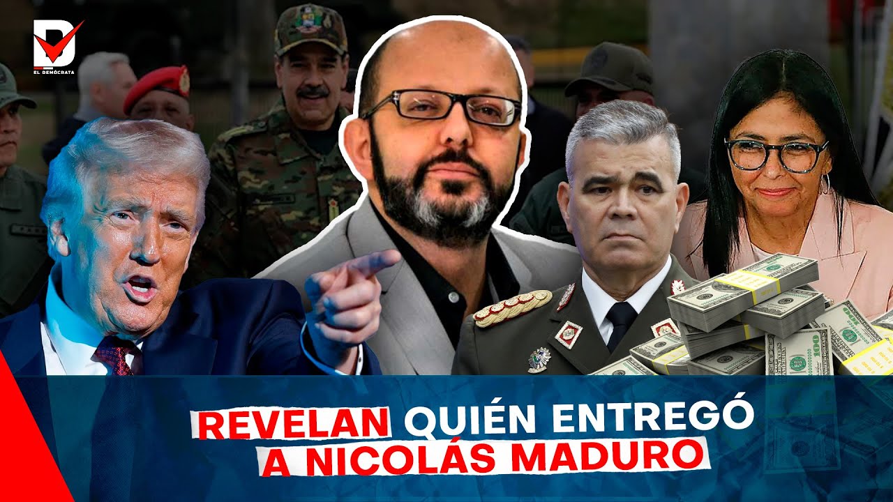 &iexcl;Traici&oacute;n al m&aacute;ximo nivel!😱 Analista de inteligencia revela qui&eacute;n vendi&oacute; a Nicolas Maduro a USA