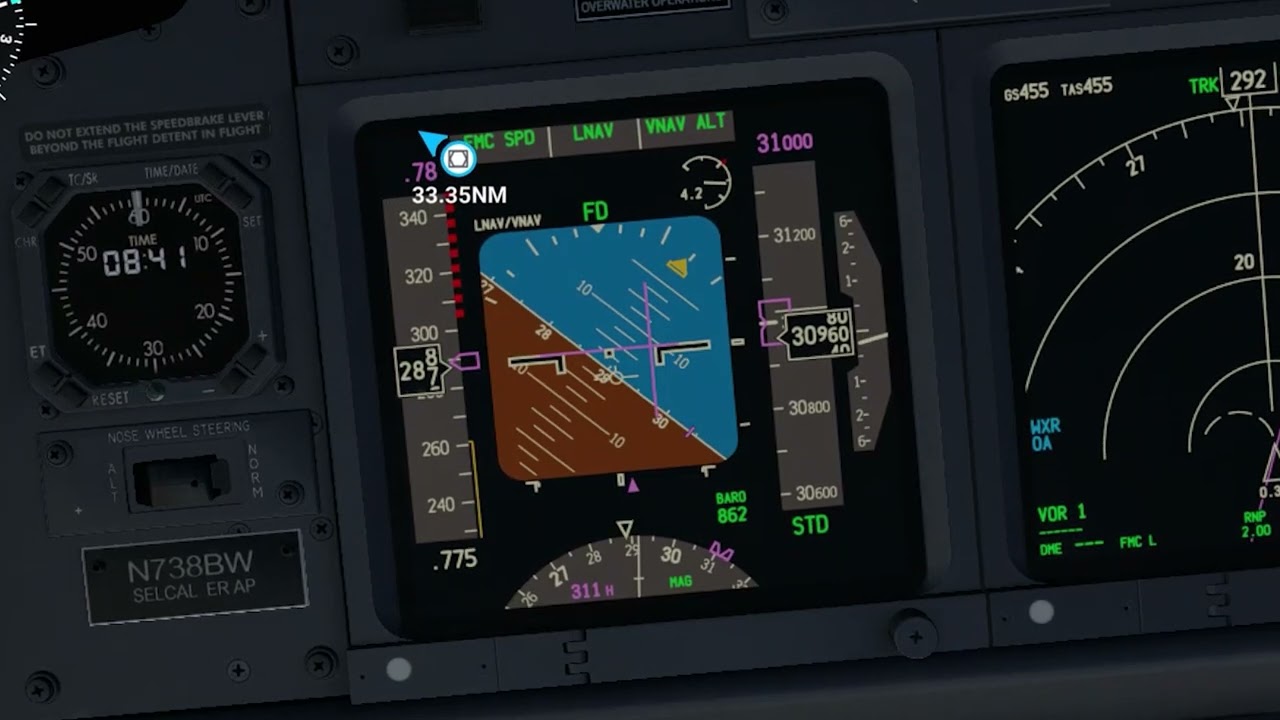 Boeing 737-800NG Flight Instruments, Displays system review - Part 3