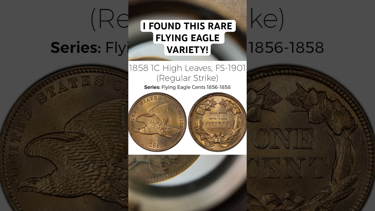This WEIRD 1858 Flying Eagle Cent Variety has a CRAZY History!
