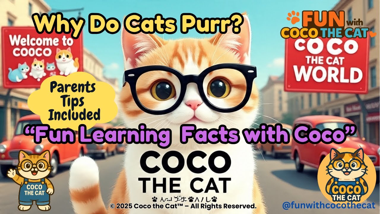“Learn with Coco – Full Episode 1: Why Do Cats Purr?”