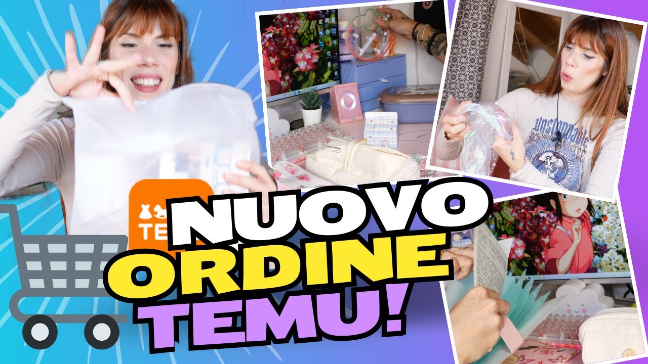 MEGA ORDINE TEMU - BACK TO SCHOOL 👩‍🏫 E NON SOLO! Spacchettiamo insieme🛒🎁