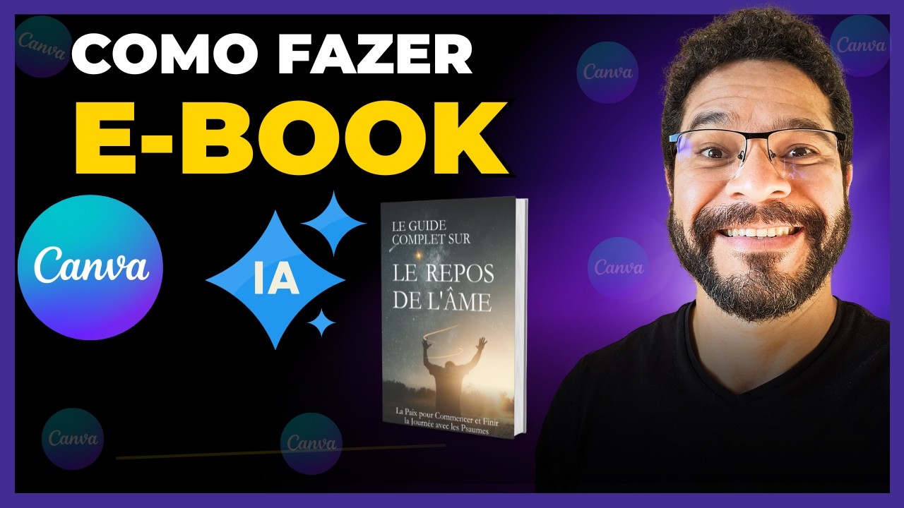 Como fazer um E-BOOK no CANVA com IA | Tutorial Completo Passo a Passo