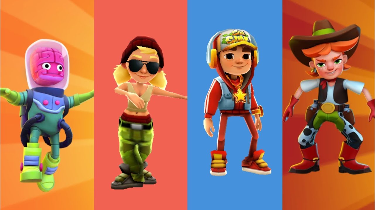Subway Surfers World Tour Events - Glorgalax, Tricky, Jake, Rudy Rascal