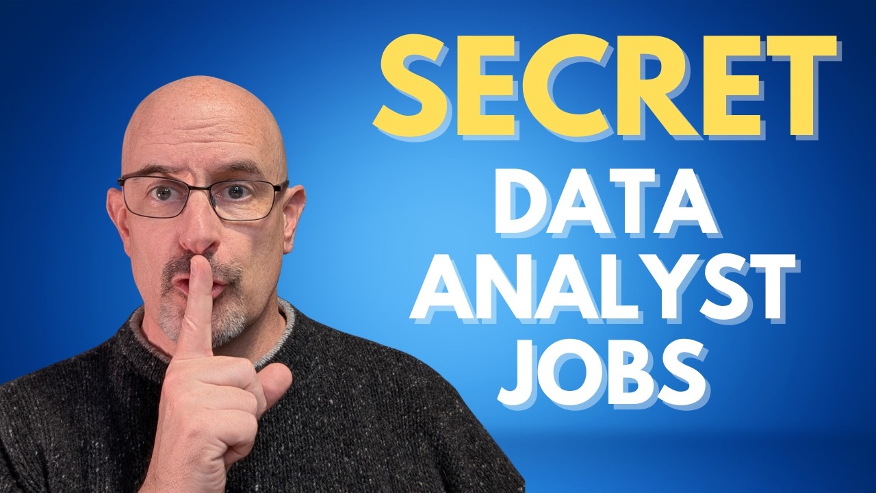 Are You ONLY Looking for Data Analyst Jobs? BIG Mistake!