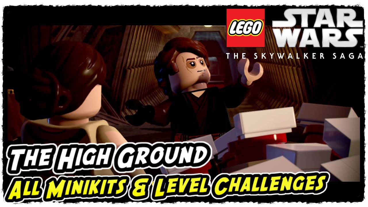 Lego Skywalker Saga The High Ground All Minikits and Level Challenges