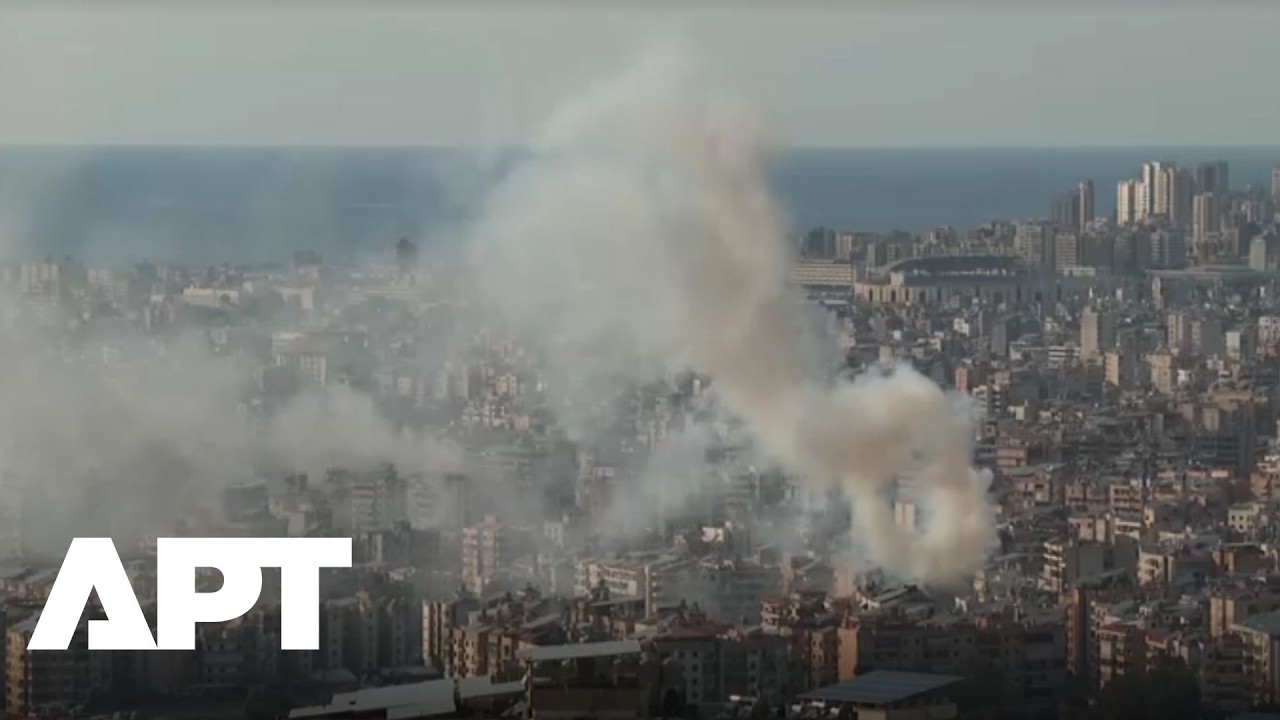 WATCH: Israel Pounds Beirut, Smoke Rises Over Lebanese Capital | APT
