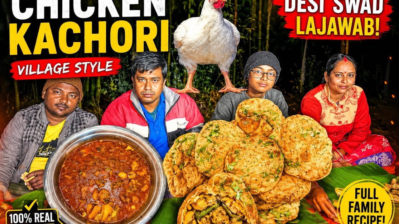 Winter special Kachori and chicken Cosa at members￼