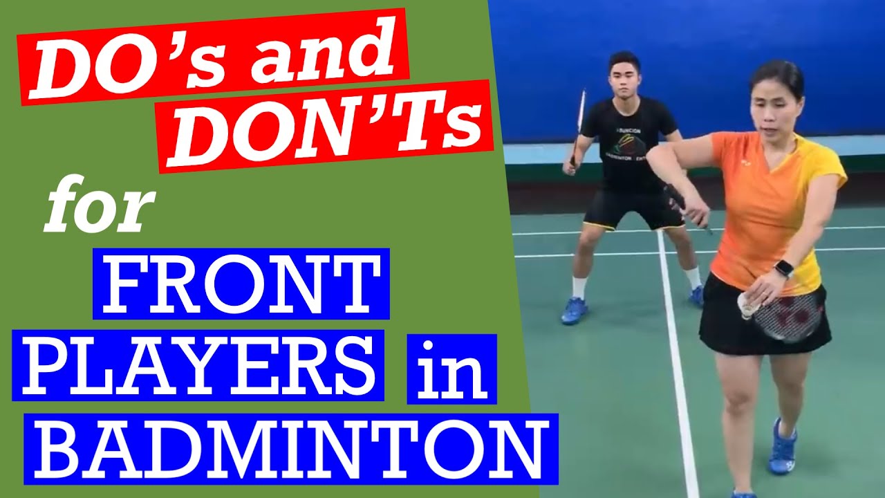 Что ДЕЛАТЬ И ЧЕГО НЕ ДЕЛАТЬ ПЕРВЫМ ИГРОКАМ в БАДМИНТОНЕ #badminton #coachkennie #badmintontips