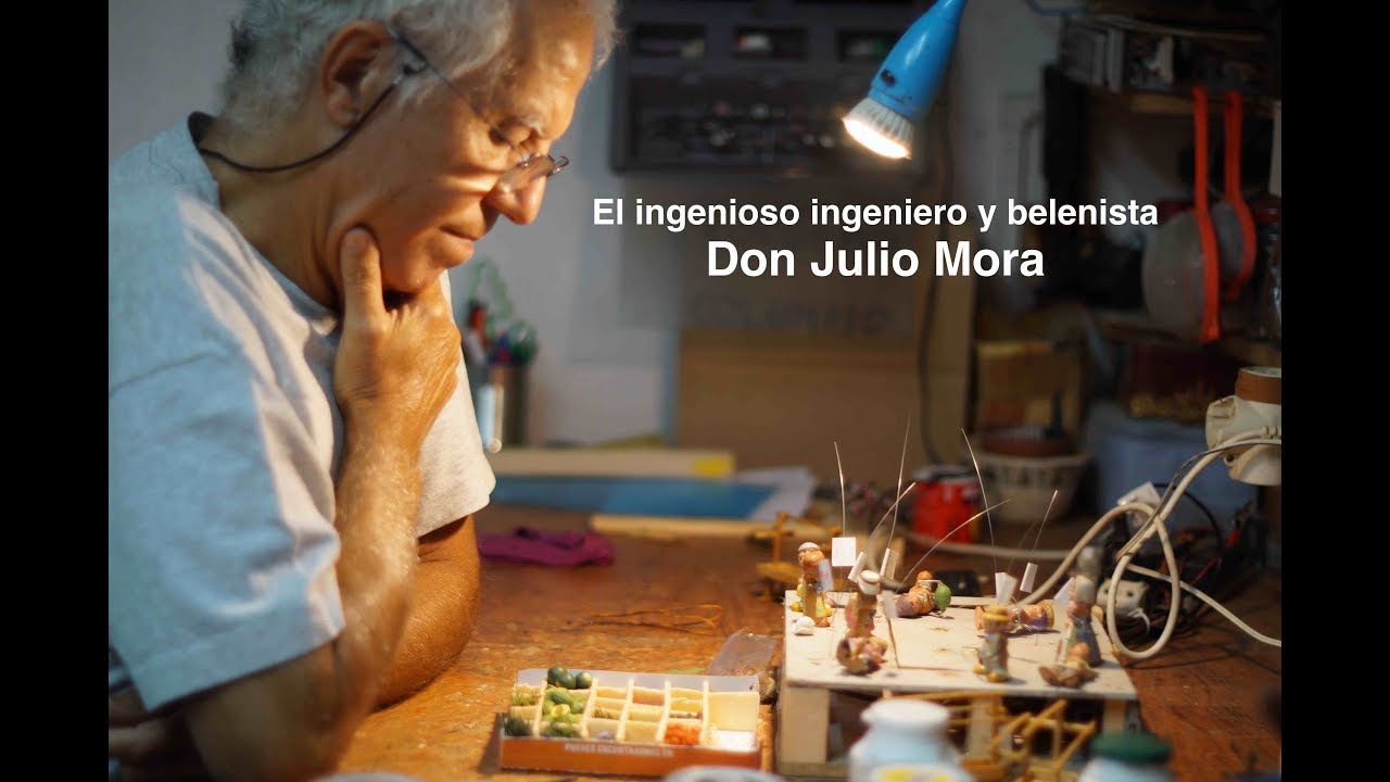 El ingenioso ingeniero y belenista Don Julio Mora