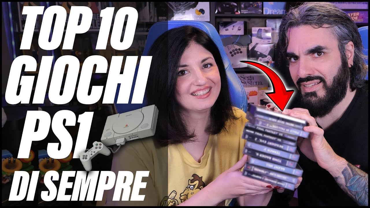 TOP 10 MIGLIORI GIOCHI PLAYSTATION 1 (PSX) (secondo PlayerInside)