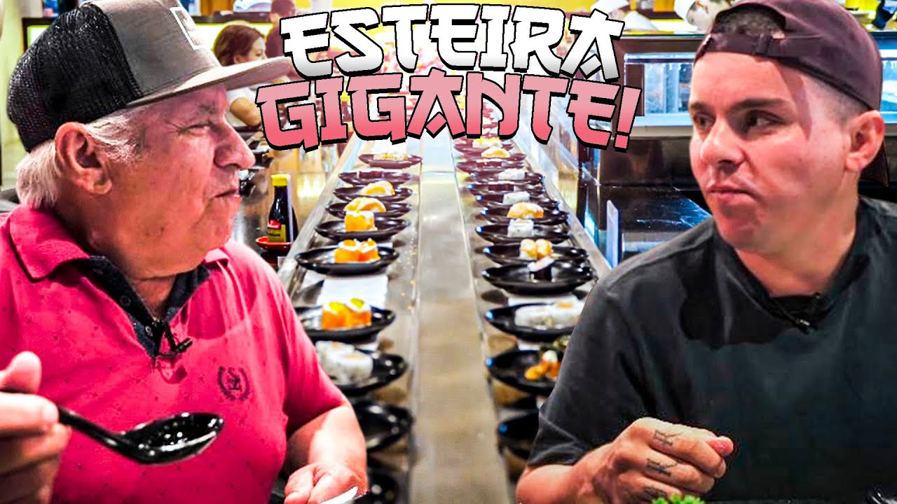 A MAIOR ESTEIRA DE SUSHI DE SÃO PAULO FICA EM JUNDIAÍ, MAIS DE 70 OPÇÕES !