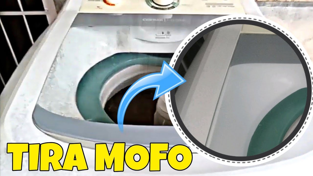 COMO TIRAR MOFO DA MÁQUINA DE LAVAR | Dica de dona de casa #dica #dicas