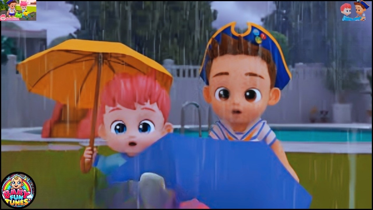 Веселые песенки про погоду для малышей 🌬️🌧️ | Детские песенки Bebefinn