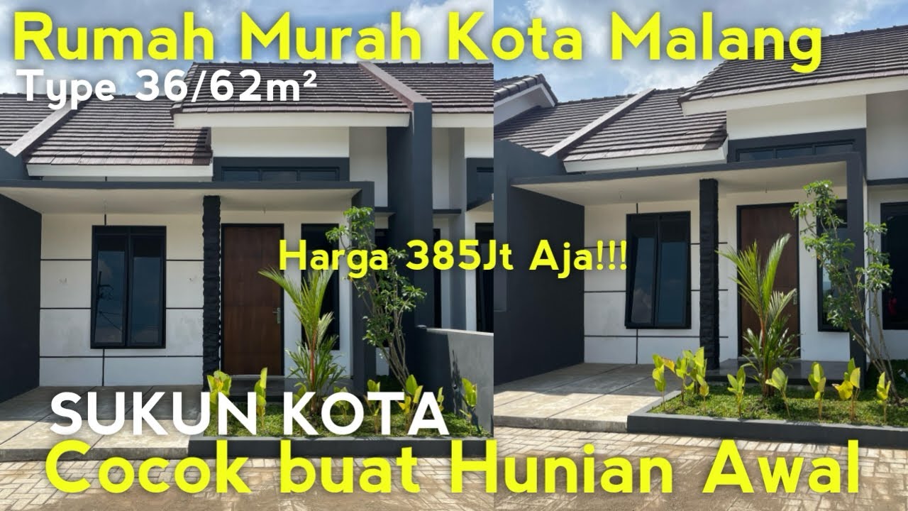 RUMAH MURAH KOTA MALANG‼️SUKUN CUMA 385 JUTA AJA😍🔥