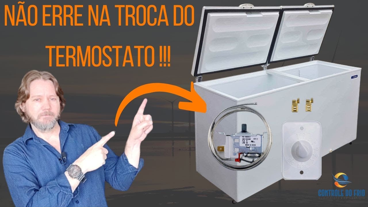 Troca do Termostato Freezer Horizontal