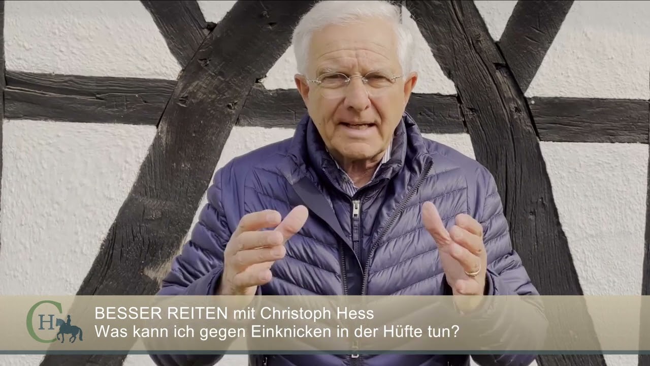 12 BESSER Reiten mit Christoph Hess - Was kann ich gegen Einknicken in der Hüfte tun?