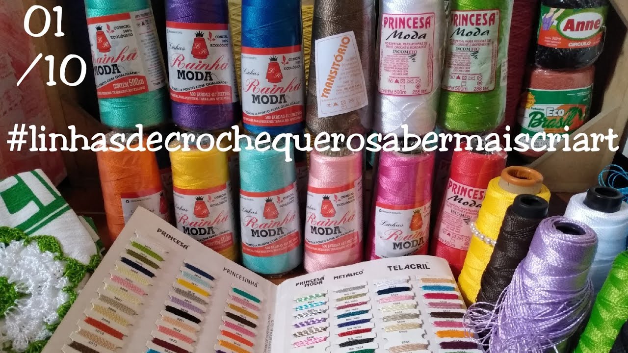 Linhas de Crochê Fio de Polipropileno bom ou ruim?1/10