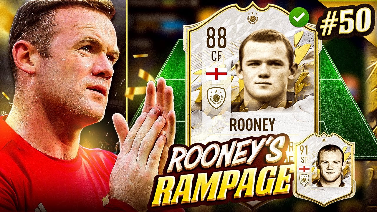 BUYING 88 MID ICON ROONEY!! ROONEY'S RAMPAGE #50 (FIFA 22)