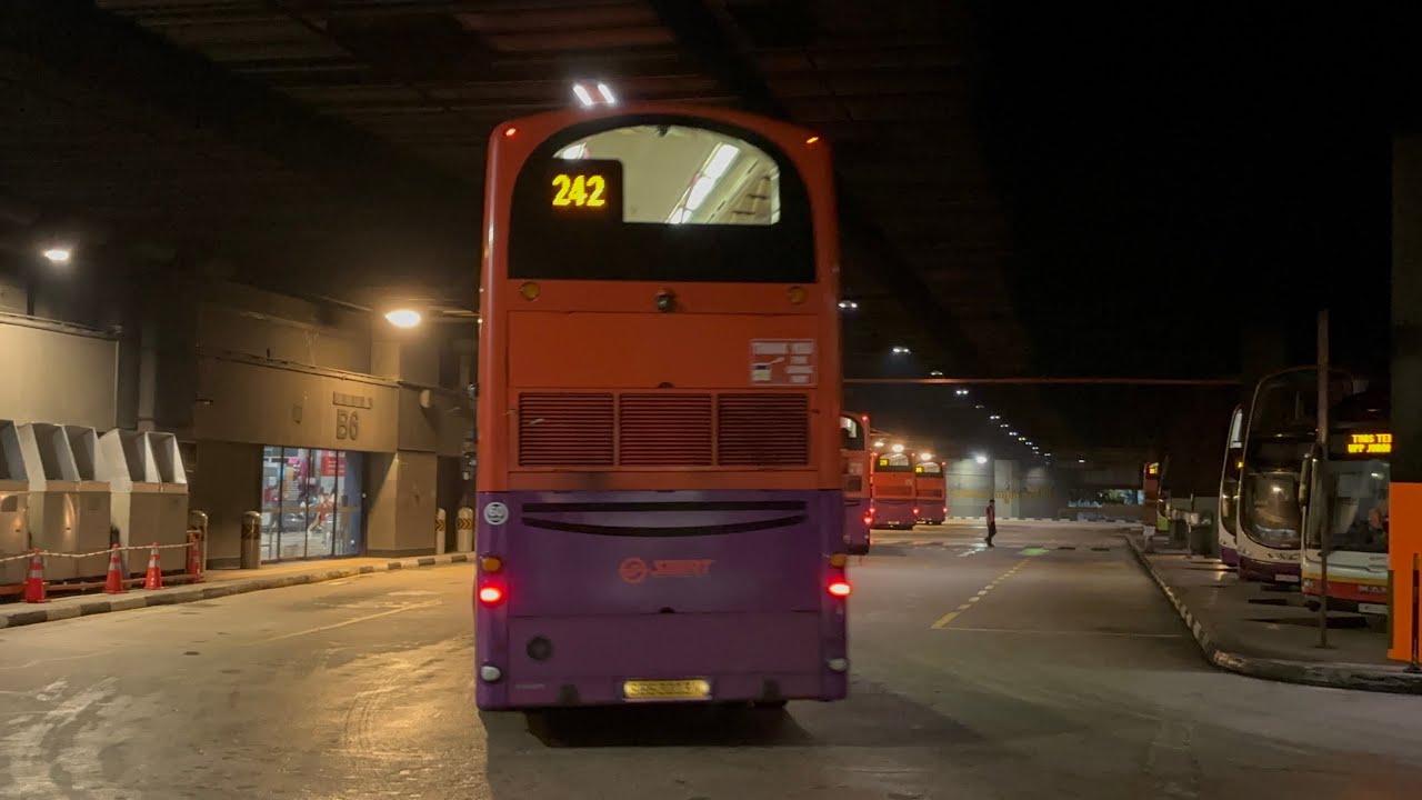 SMRT Buses Volvo B9TL (Wright Eclipse Gemini 2) (Batch 2) SBS3203M on Feeder 242 at Boon Lay Int