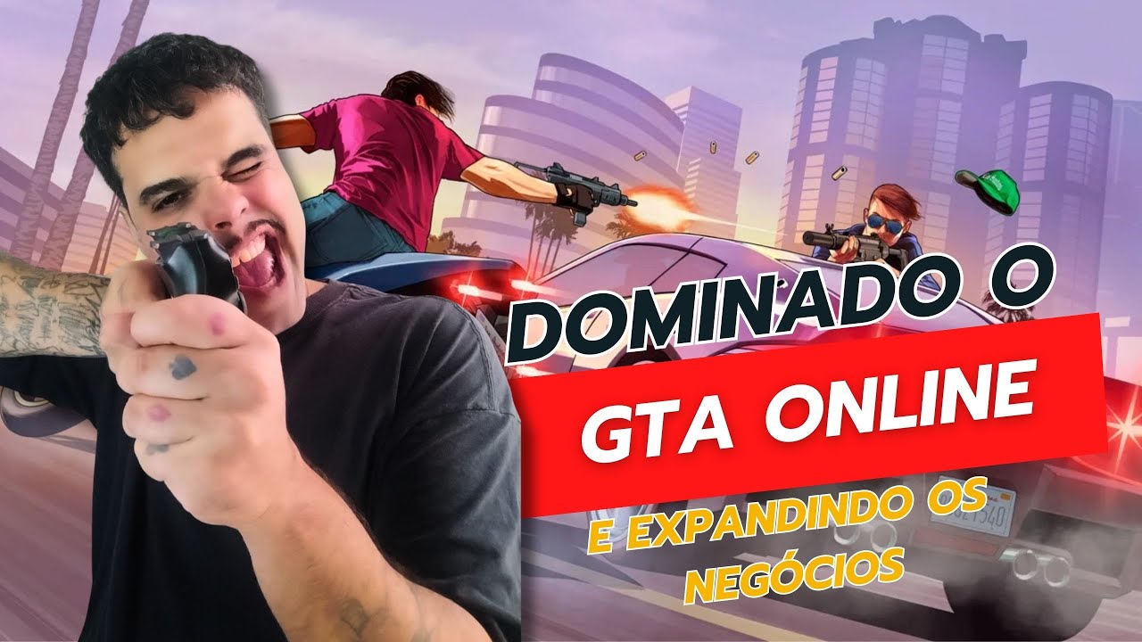 O MELHOR JOGO DO MUNDO! Missões, Dinheiro e Bala no GTA Online 💰🚗 (Portrait)