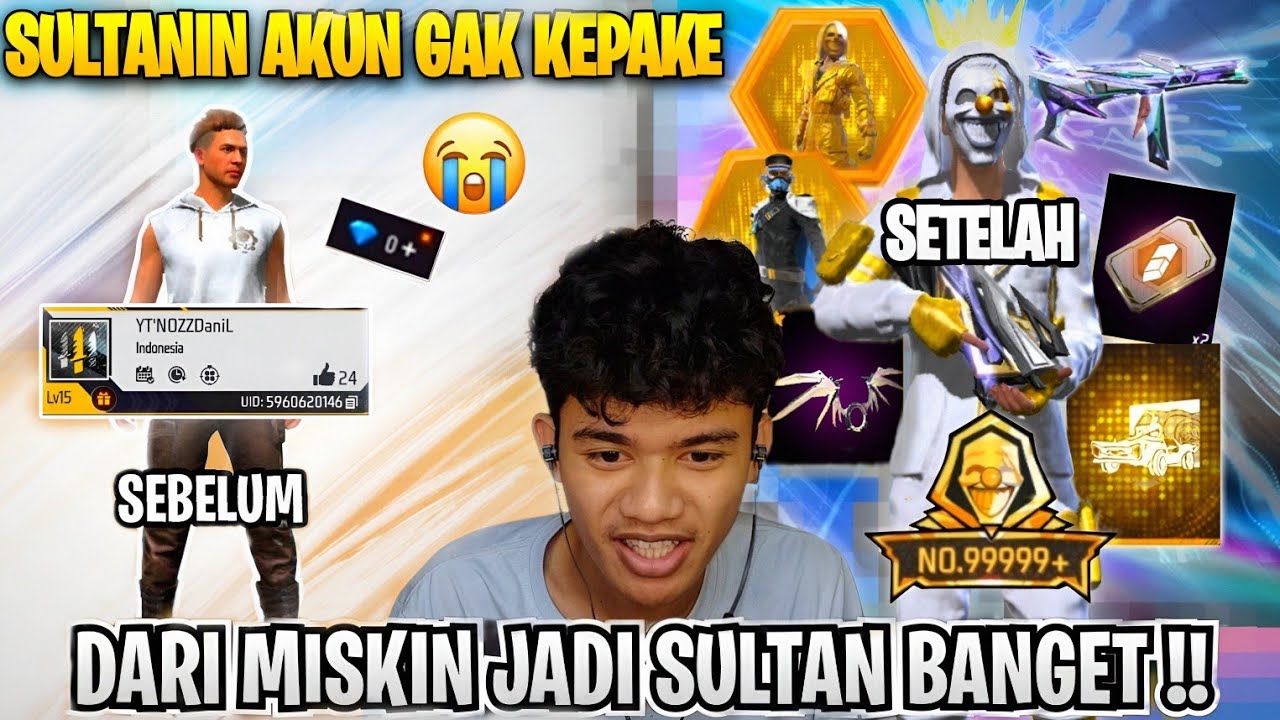 TOP UP 200.000 DI AKUN GAK KEPAKE !! BIKIN JADI SULTAN !!