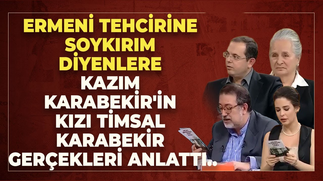 Ermeni Tehcirine Soykırım Diyenlere Kazım Karabekir'in Kızı Timsal Karabekir Gerçekleri Anlattı..