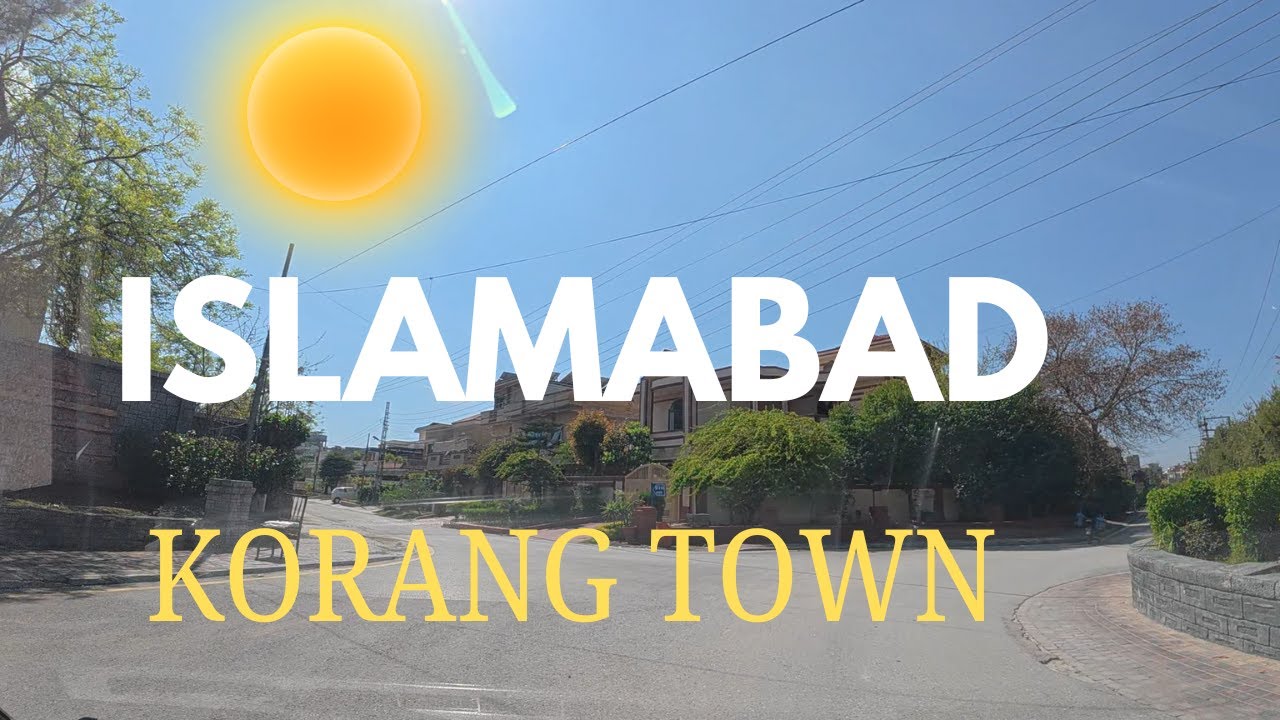4k HDR 🚗 POV Car Drive | Korang Town to Police Foundation | Islamabad Roads 🌿 Walking Horizons