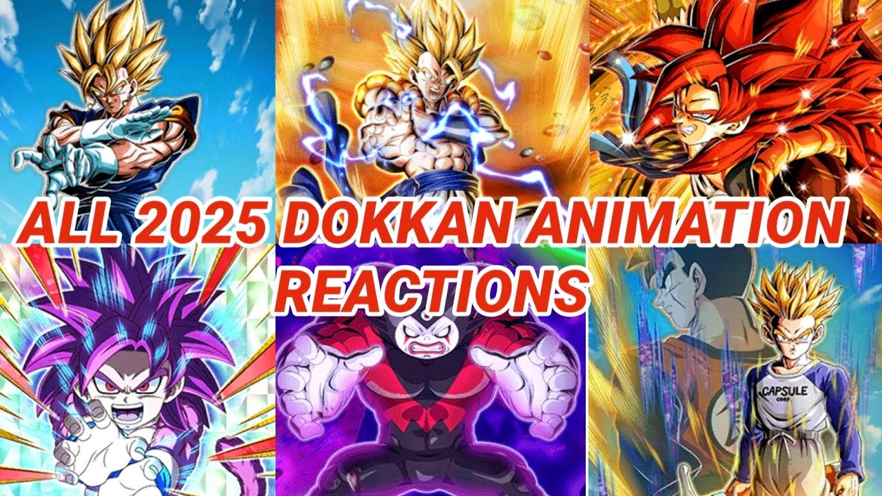 ALL 2025 DOKKAN ANIMATION REACTIONS!!!!!