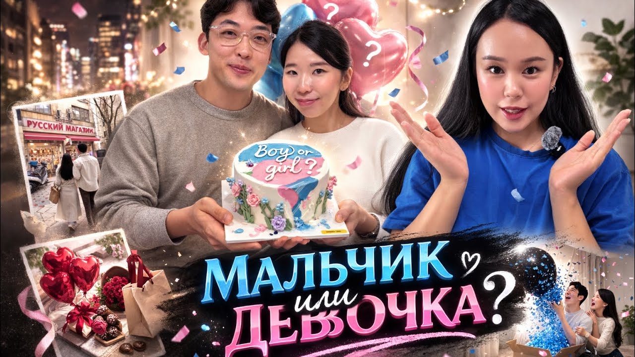 KOREA VLOG / встреча с друзьями и гендер пати 👶🏻🩷💙