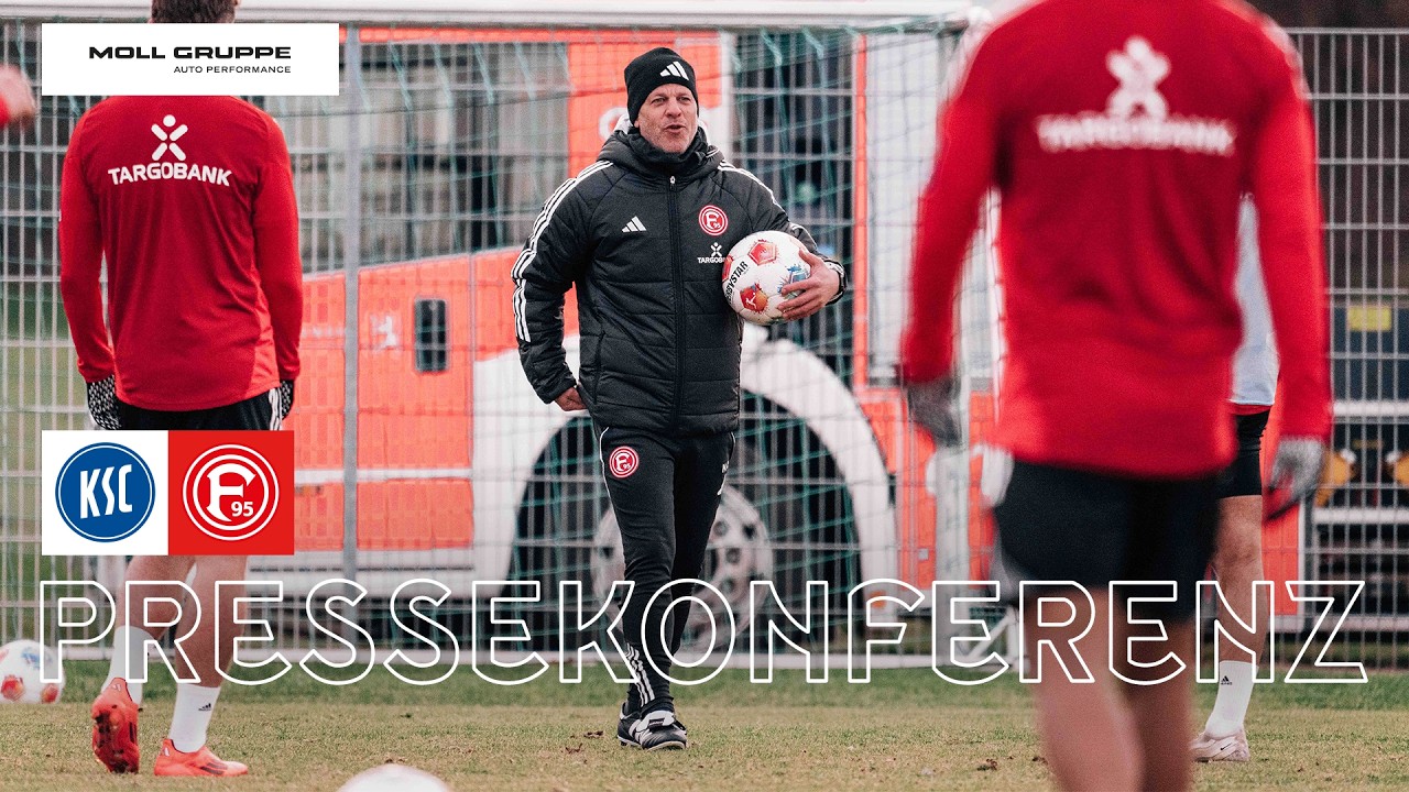 PRESSEKONFERENZ | Karlsruher SC gegen Fortuna Düsseldorf | 2025/26 | Anfang vor #KSCF95