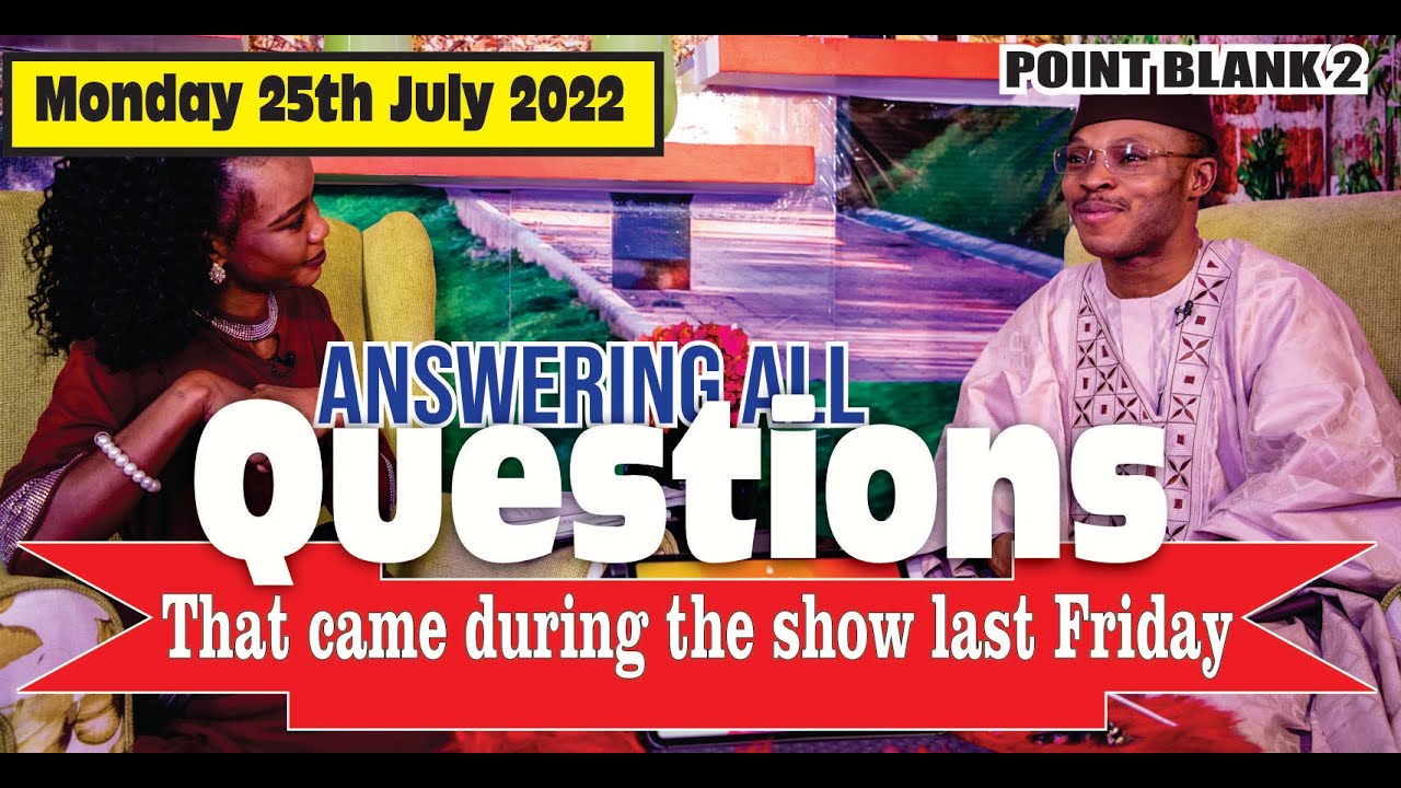 LIFE QUESTIONS & ANSWERS SESSION with Apostle Takim - MCTV, Global - 25/07/2022