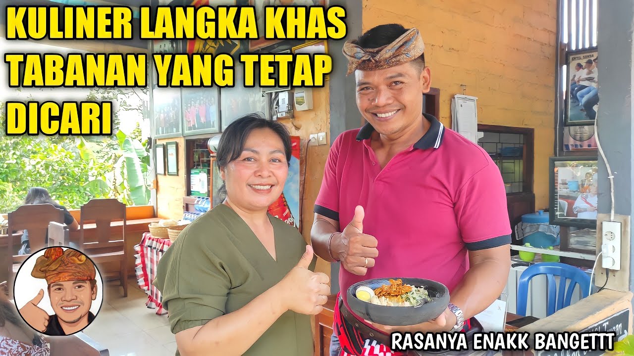 KULINER LANGKA KHAS TABANAN YANG TETAP DICARI DAN DIMINATI PEMBELI - WARUNG DEDY 