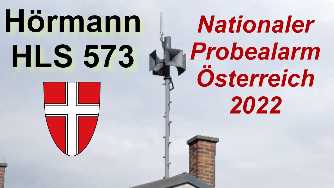 Sirenenprobe Wien 2022 | Hörmann HLS 573: 